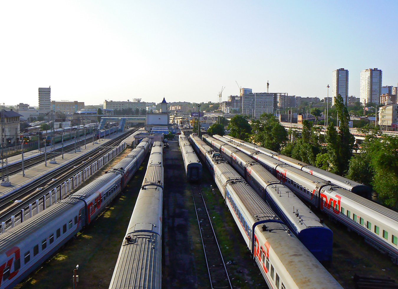 Россия, прочее — Пассажирские Поезда; Северо-Кавказская железная дорога — Станции