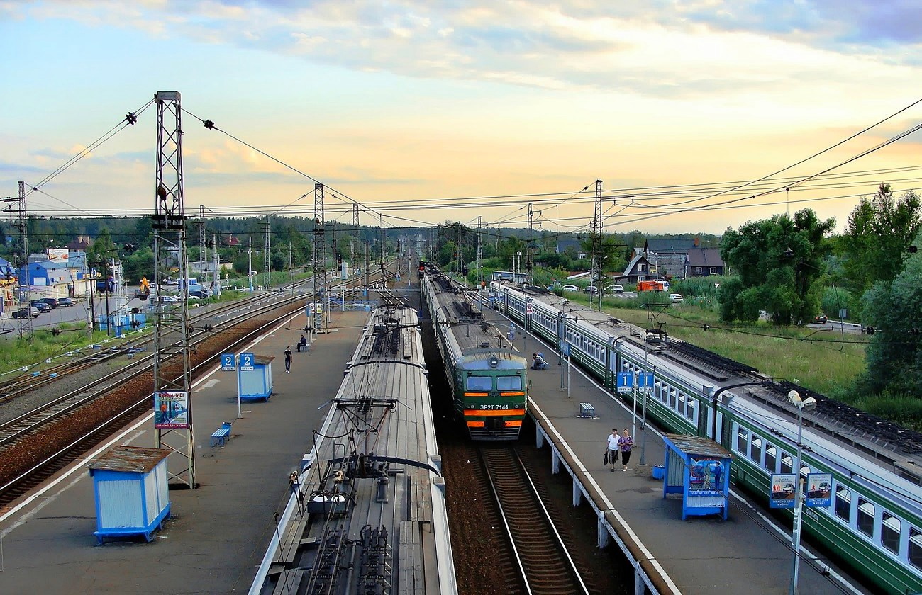 ЭР2Т-7144; Московская железная дорога — Станции