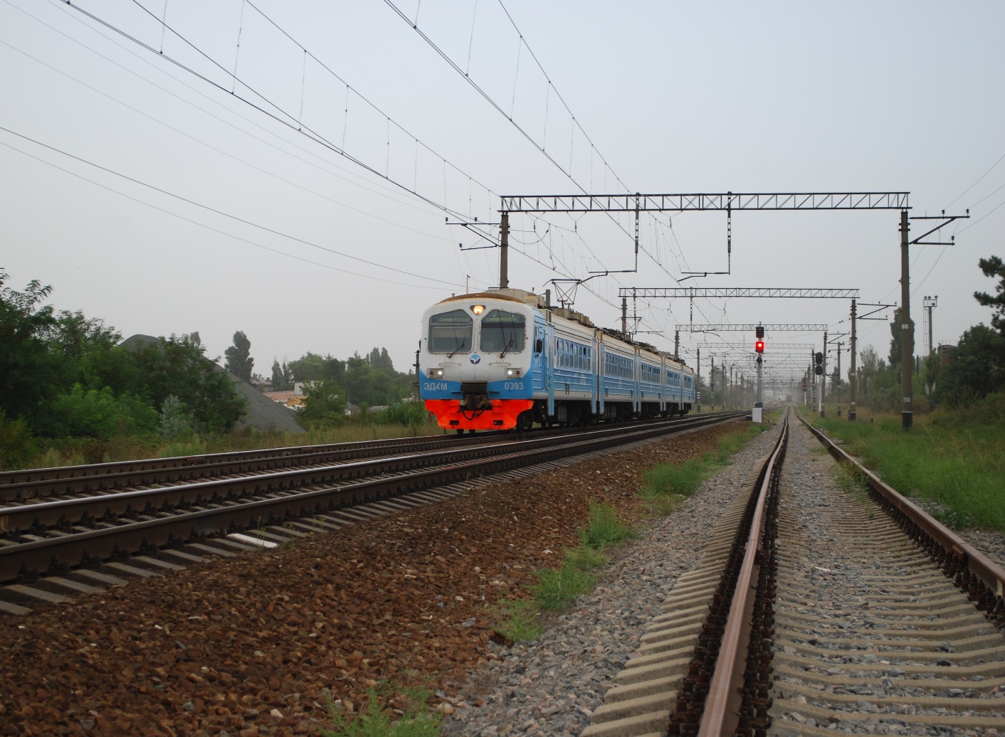 ЭД4М-0393; Разные фотографии (Северо-Кавказская железная дорога)