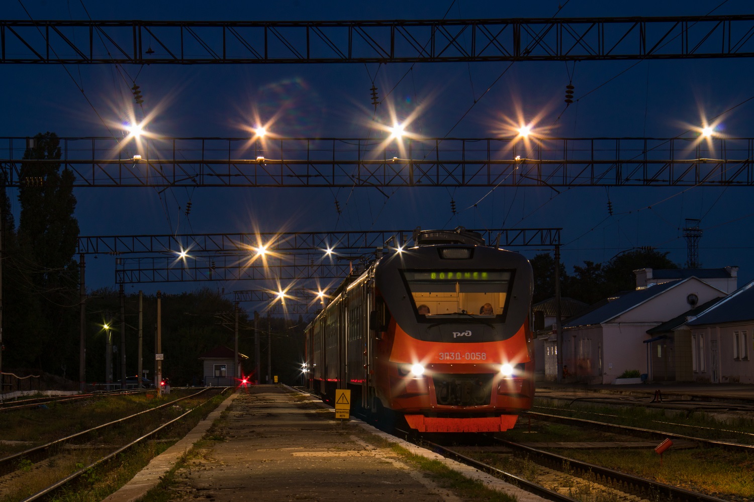 ЭП3Д-0058; Фотозарисовки (Юго-Восточная железная дорога)