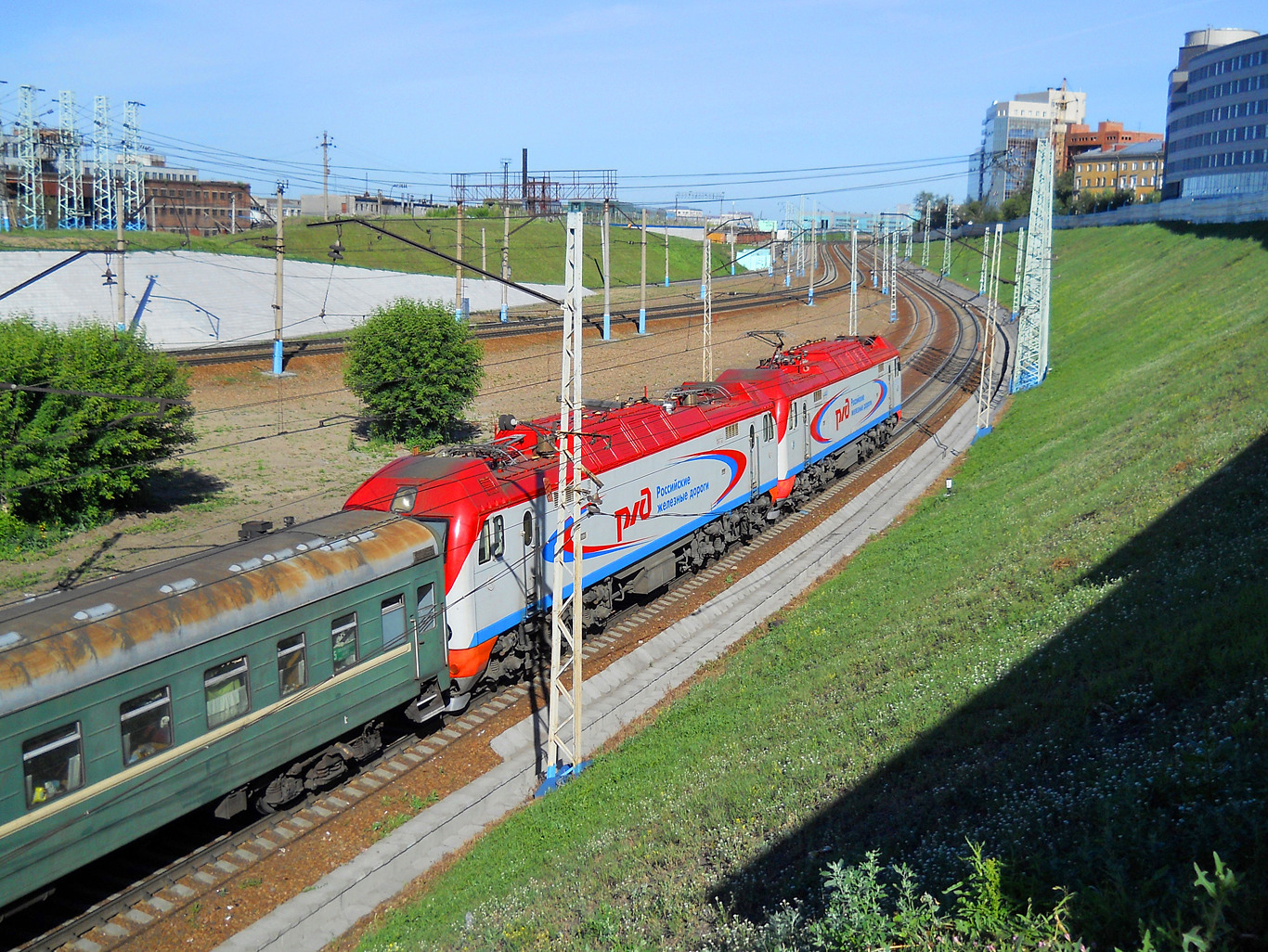 West Siberian railway — Stretchs