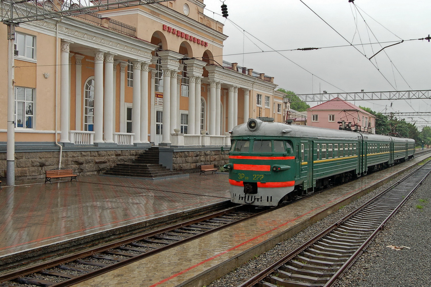 ЭР9ПК-277; Северо-Кавказская железная дорога — Станции