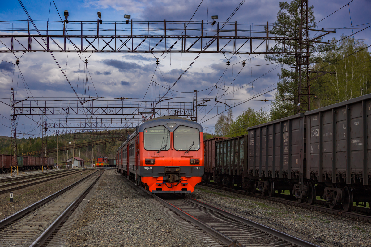 ЭД4М-0282; Южно-Уральская железная дорога — Разные фотографии
