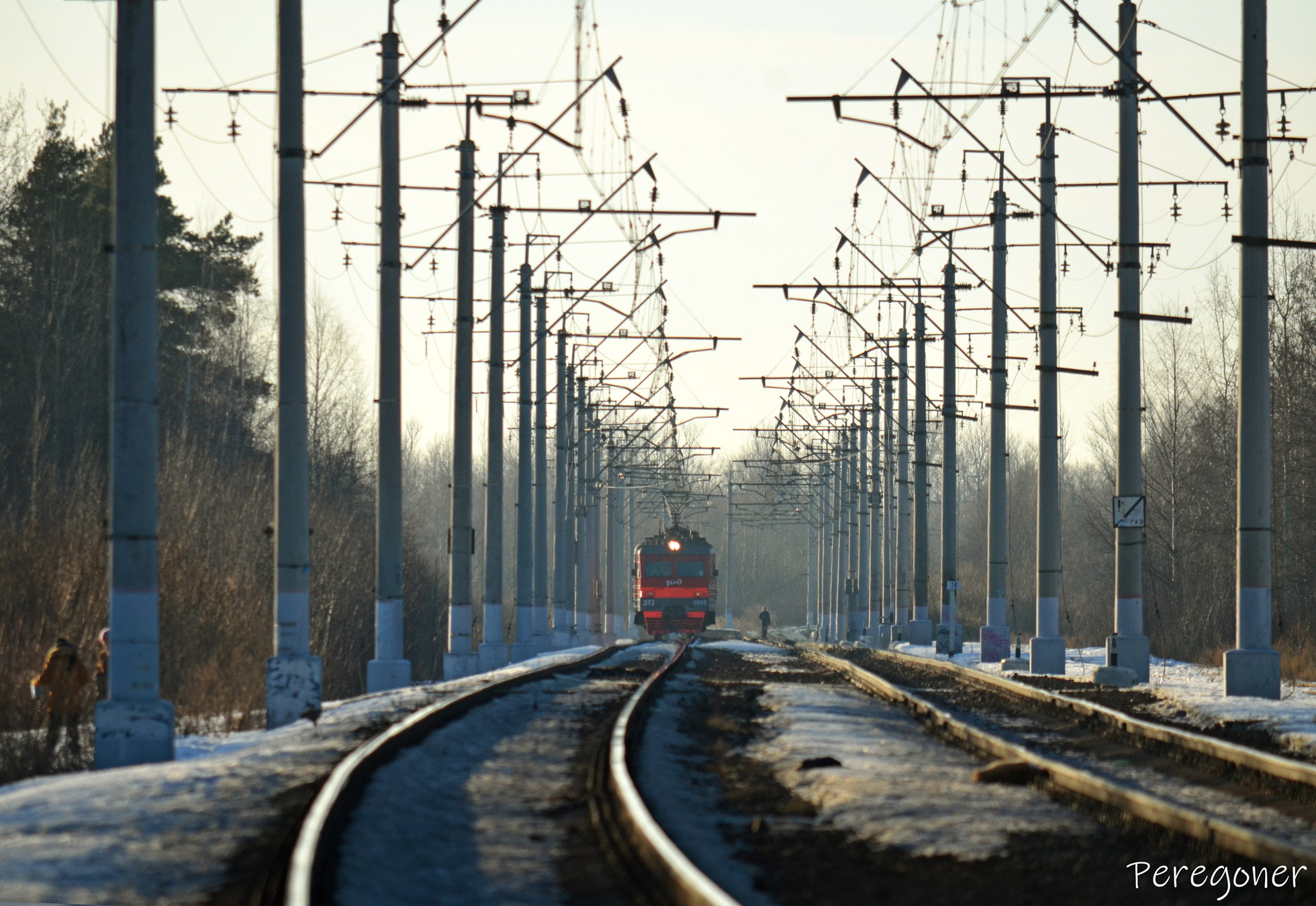 ЭТ2-8009; October Railway — Lines; Photo sketches (October Railway)