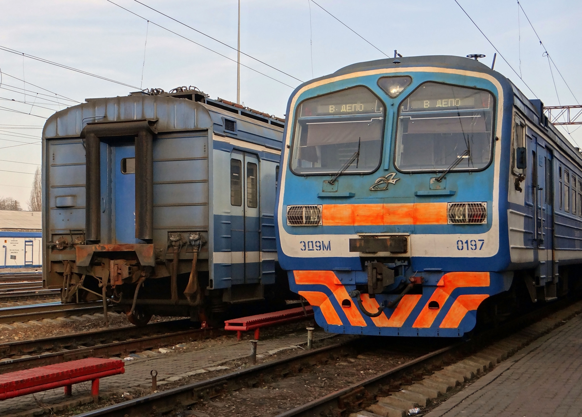 ЭД9М-0197; Юго-Восточная железная дорога — Станции