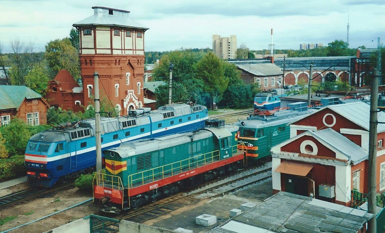 ЧС7-052; ЧМЭ3-2512; Moscow Railway — Station and Hauls