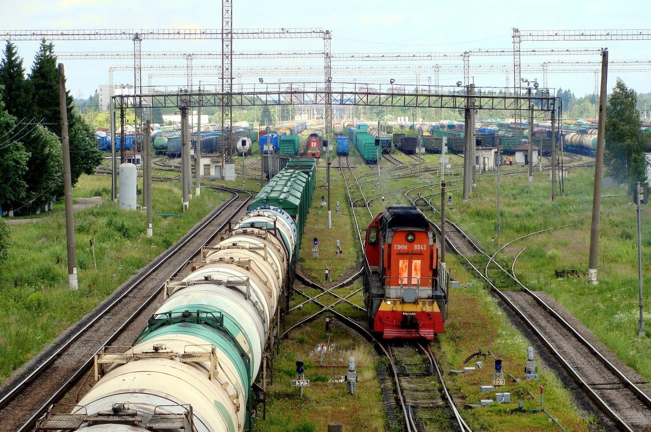 ТЭМ14-0045; Moscow Railway — Stations