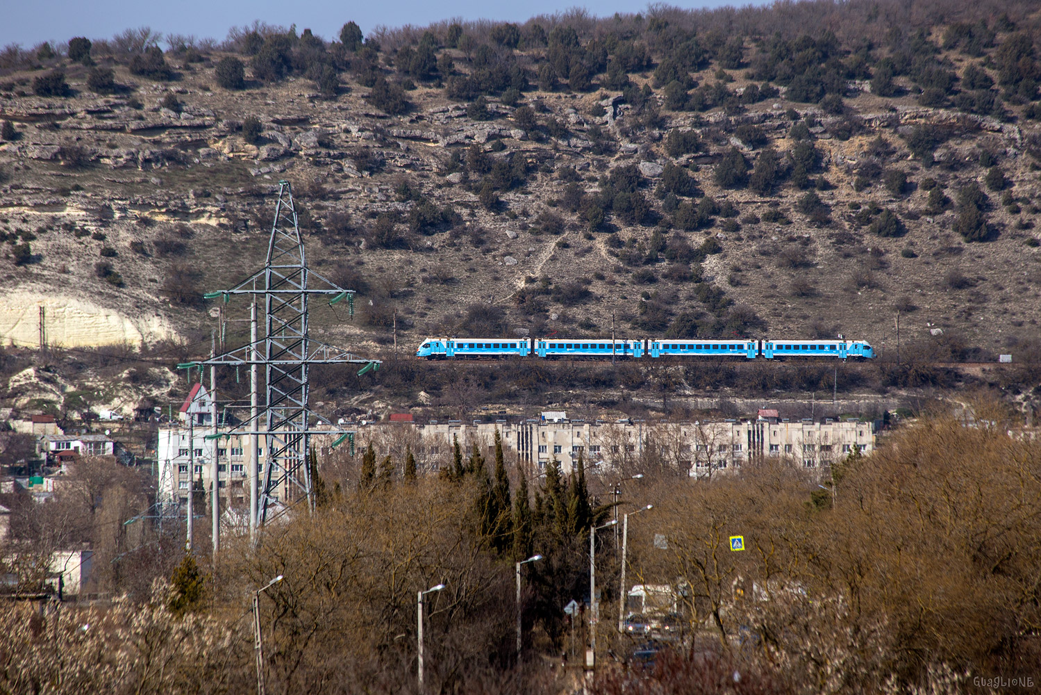 ЭП2Д-0107; Crimea railway — Station