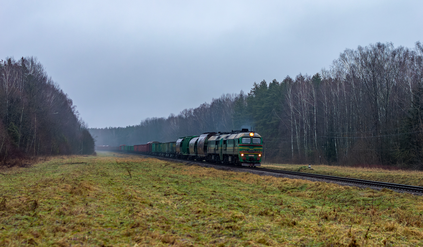 2М62К-0600; Belarusian Railway — Stretchs