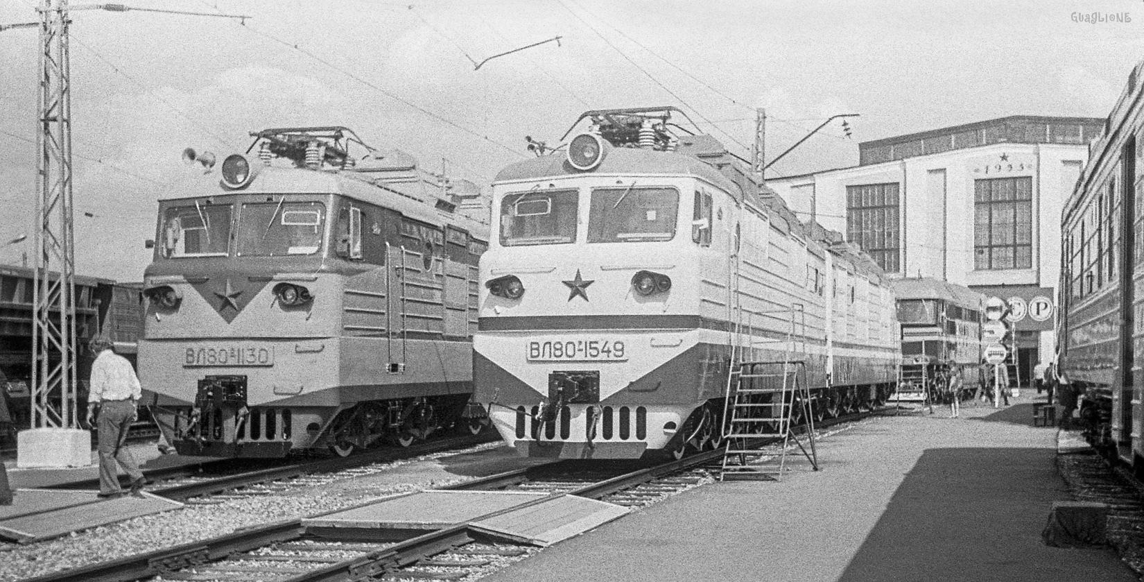 ВЛ80В-1130; ВЛ80Р-1549; Россия, прочее — Исторические фотографии