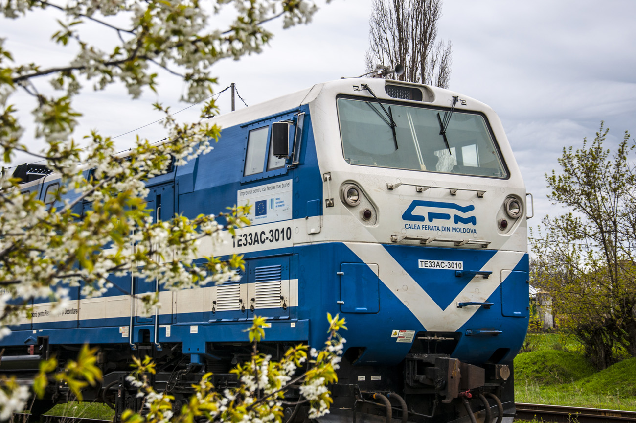 ТЭ33АС-3010; Photo sketches (Moldovan Railways)