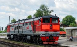 2ТЭ10У-0230 (Moscow Railway)