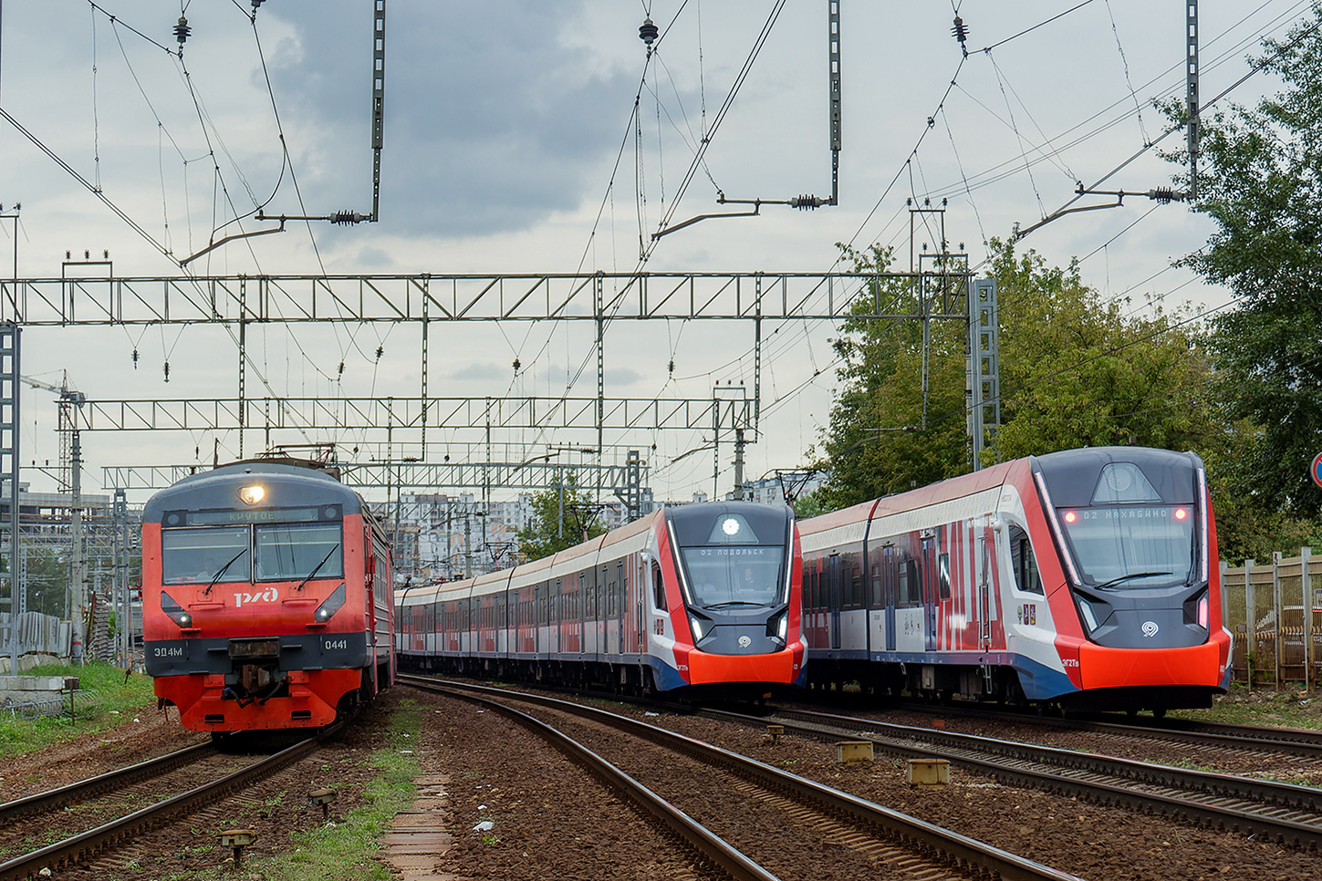 ЭГ2Тв-025; Фотозарисовки (Московская железная дорога)