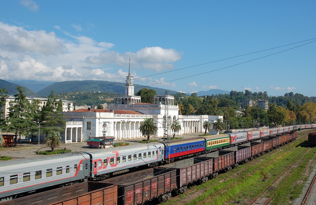 Abkhazian Railway — Станции и Перегоны