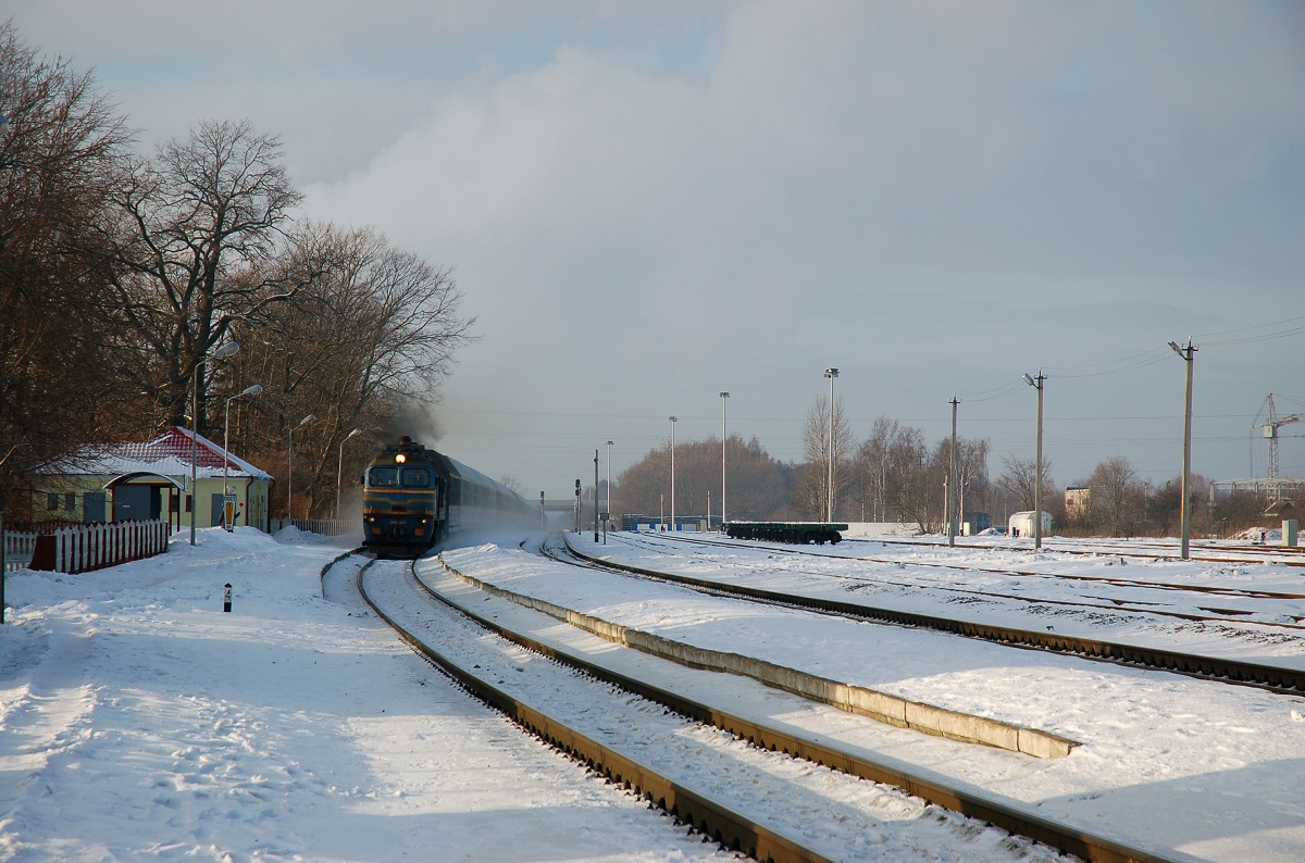 2М62-0685; Калининградская железная дорога — Станции