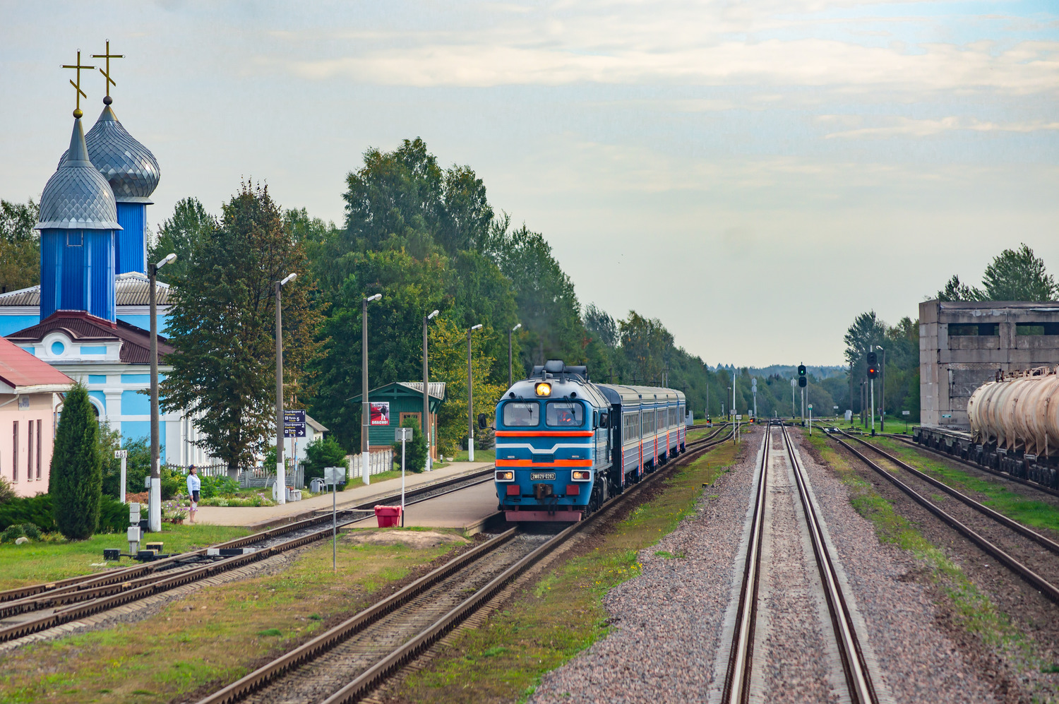 2М62У-0262; Белорусская железная дорога — Станции