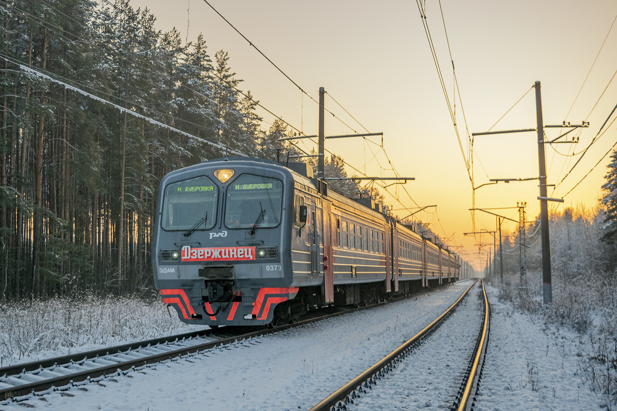 ЭД4М-0373; Photo sketches (October Railway)