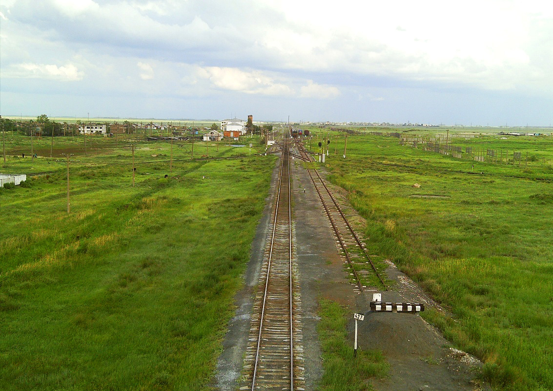 Kazakhstan Temir Zholy — Station and Hauls