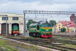 М62-1720 (Belarusian Railway); ЧМЭ3Т-7415 (Belarusian Railway)