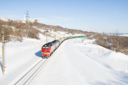 2ТЭ25КМ-0457 (Kuybyshev Railway)