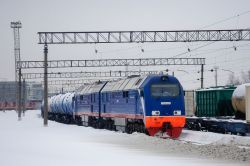 2ТЭ25К-0014 (Moscow Railway)