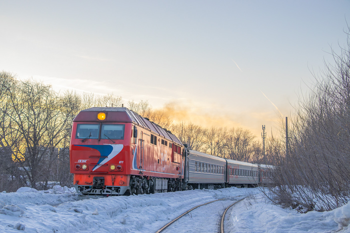 ТЭП70БС-071; Photo sketches (Gorky Railway)
