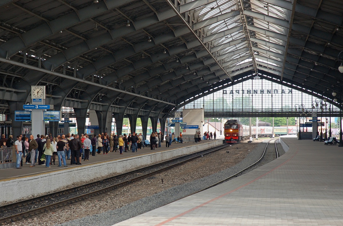 ТЭП70-0475; Калининградская железная дорога — Станции