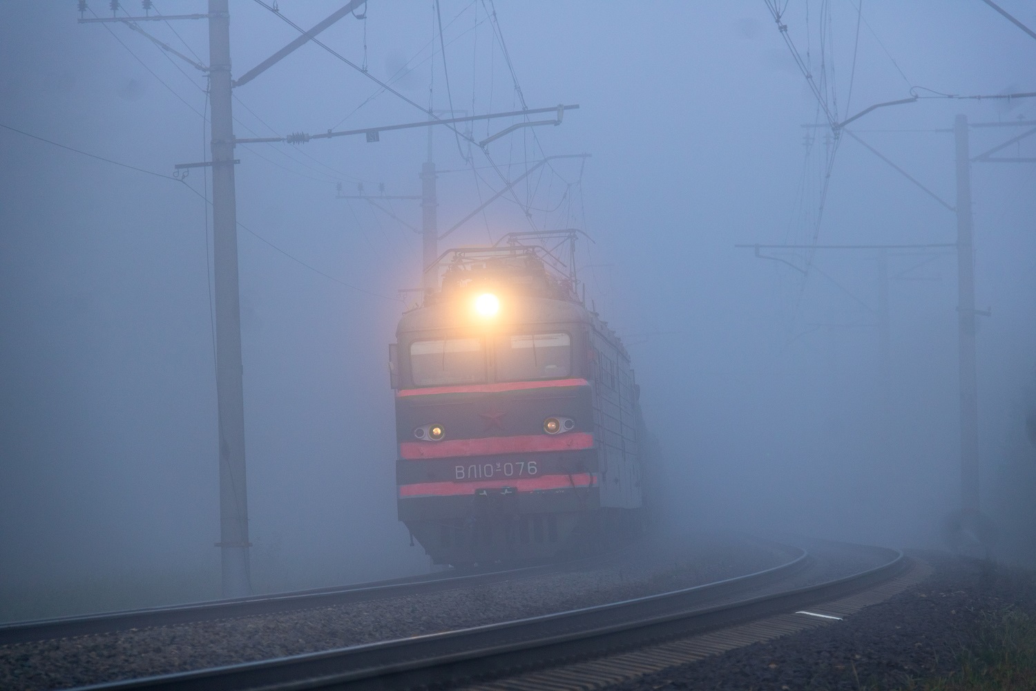 ВЛ10У-076; Фотозарисовки (Московская железная дорога)