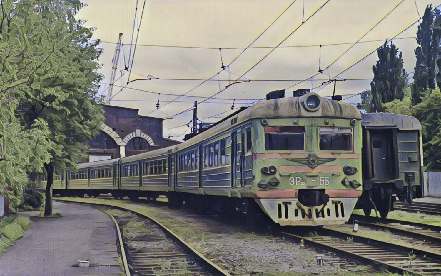 Russia, Other — Railway creativity