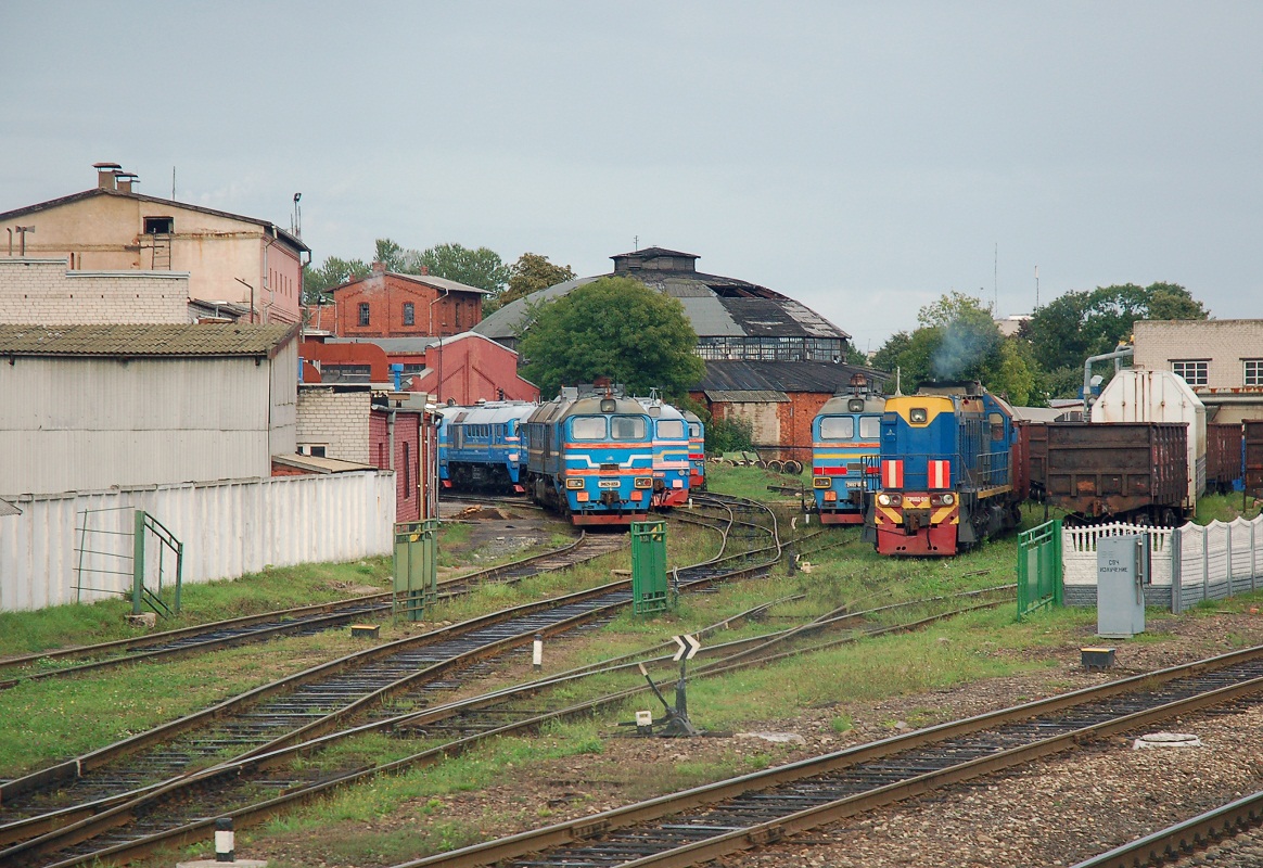 3М62У-0058; ТЭМ18Д-012; Калининградская железная дорога — Разные фотографии