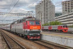 ЭД4М-0004 (Moscow Railway); ЧС7-137 (Moscow Railway)