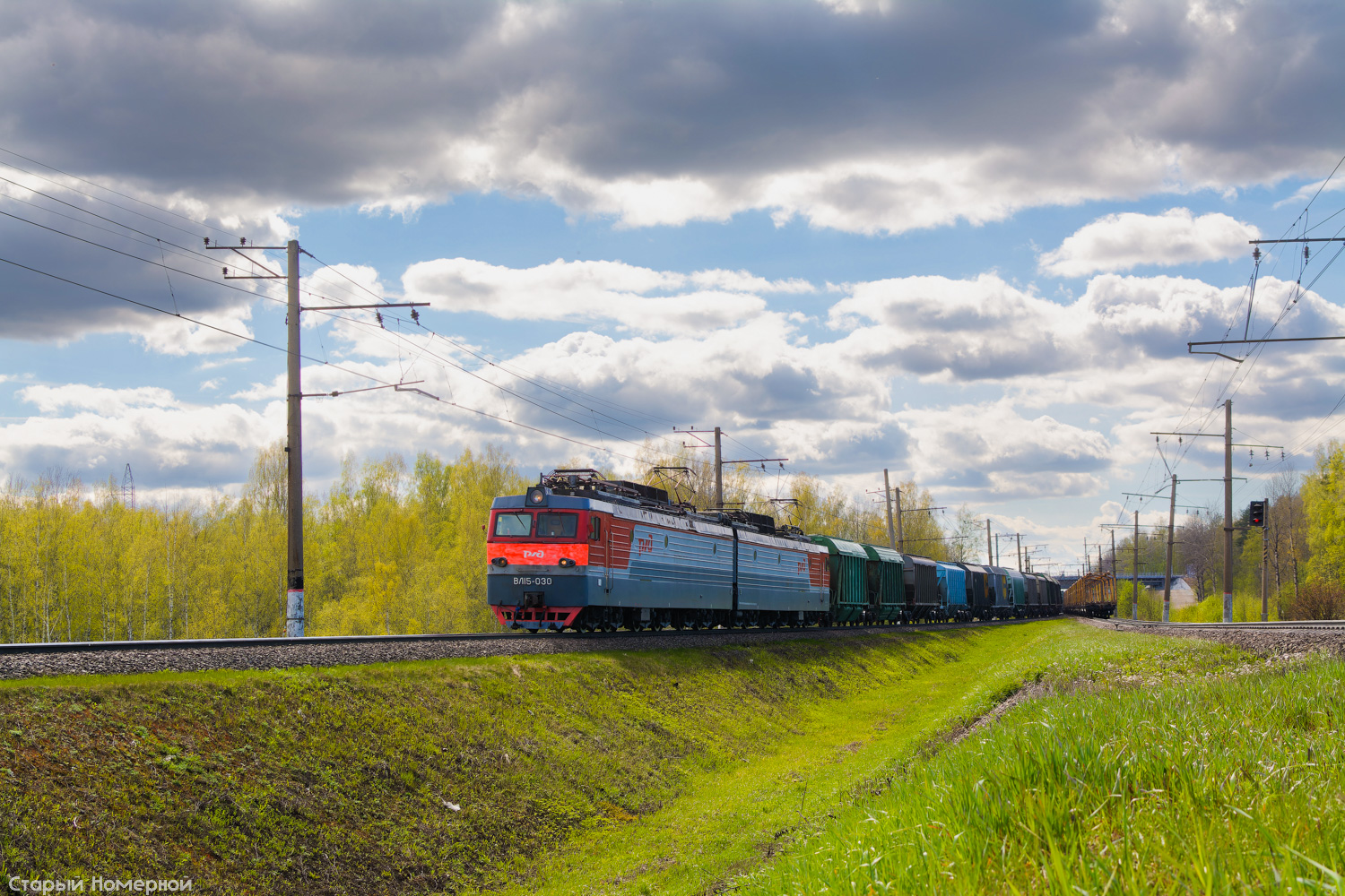 ВЛ15-030; Photo sketches (October Railway)