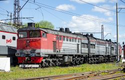 3ТЭ10У-0059 (Gorky Railway)