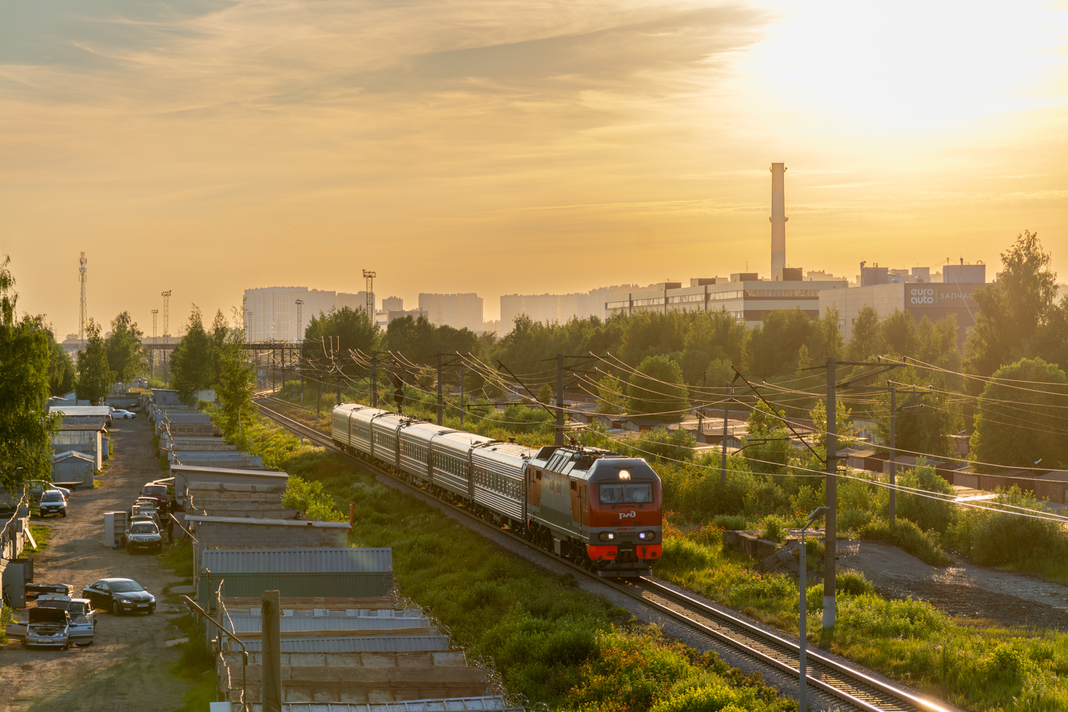 ЭП2К-177; Фотозарисовки (Октябрьская железная дорога)