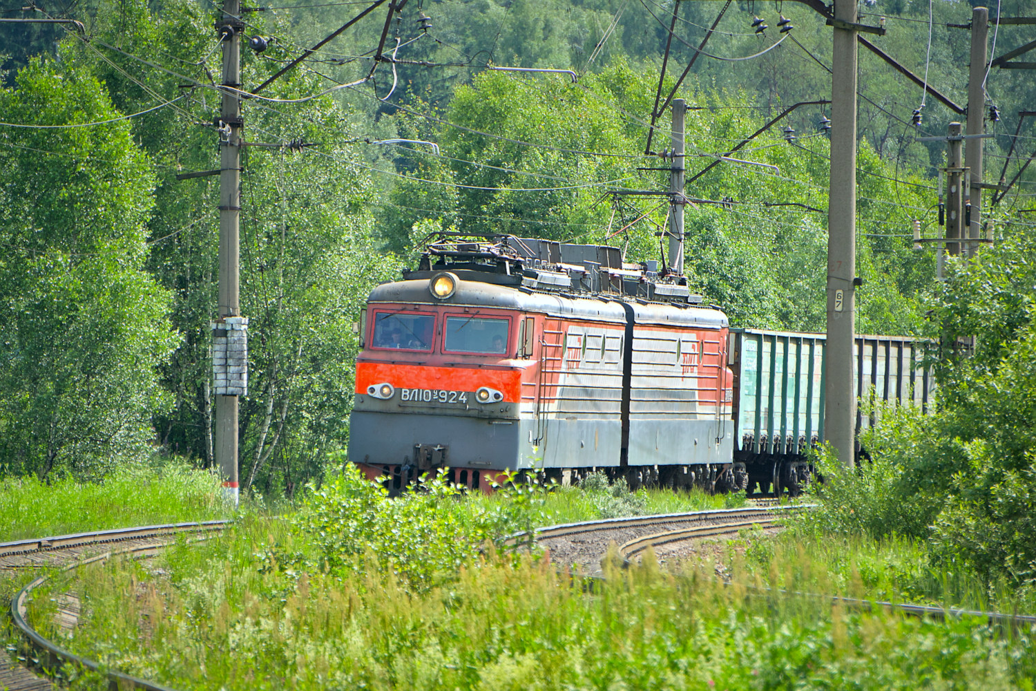 ВЛ10У-924; Фотозарисовки (Северная железная дорога)