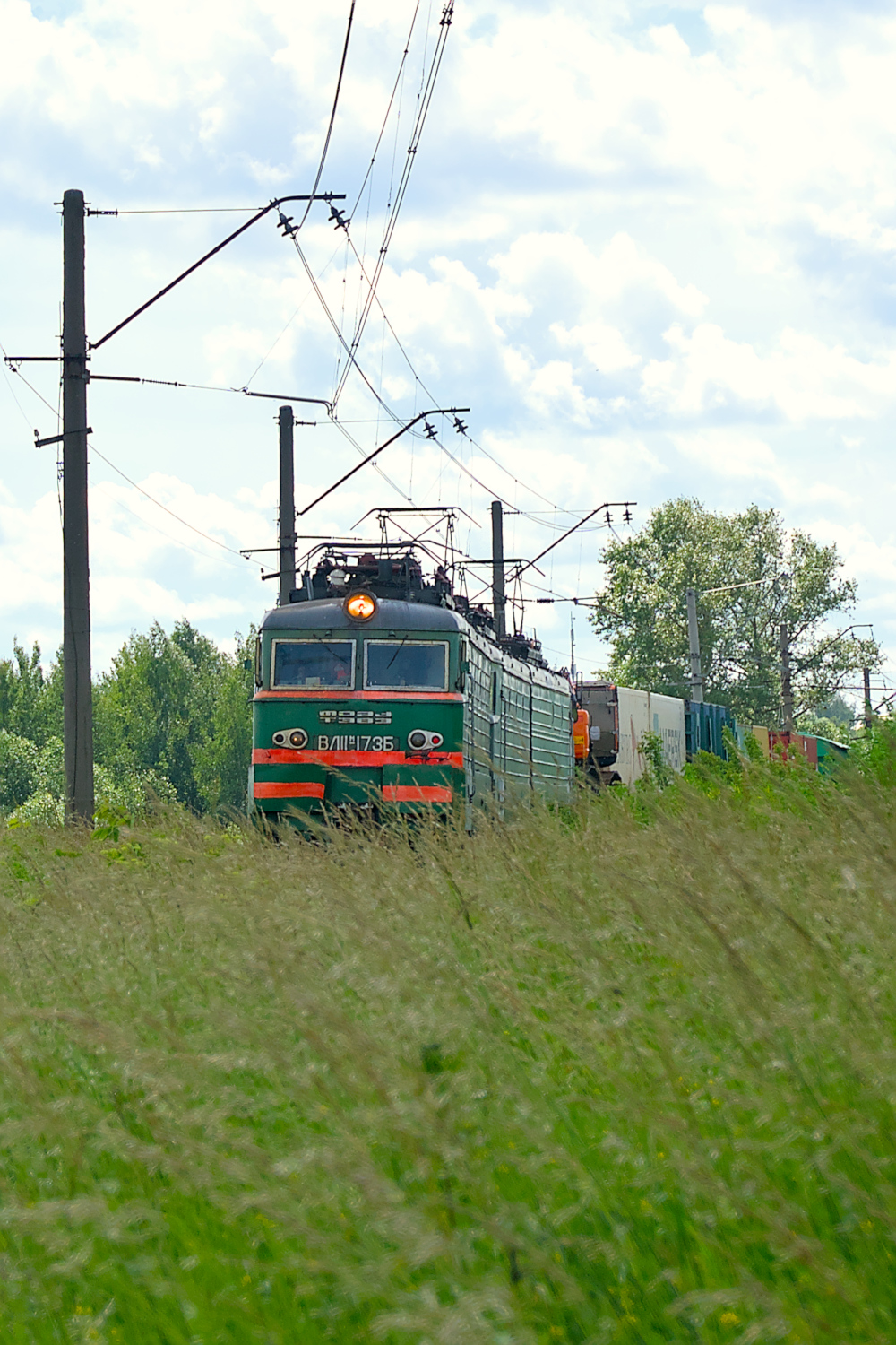 ВЛ11М-173; Фотозарисовки (Московская железная дорога)