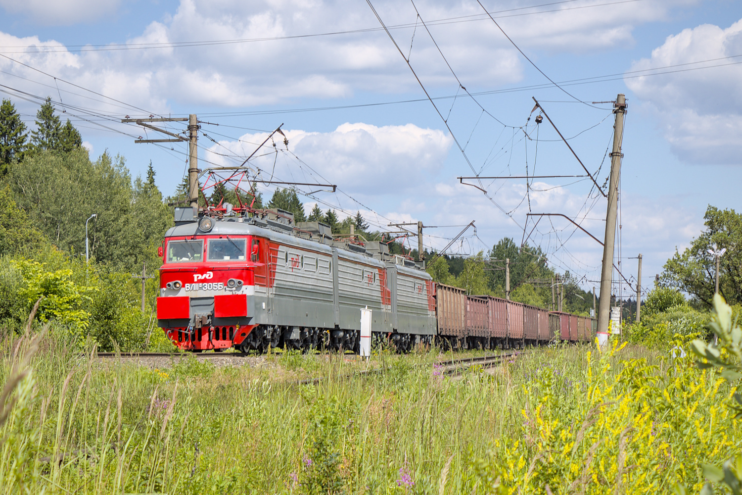 ВЛ11М-305; Фотозарисовки (Московская железная дорога)