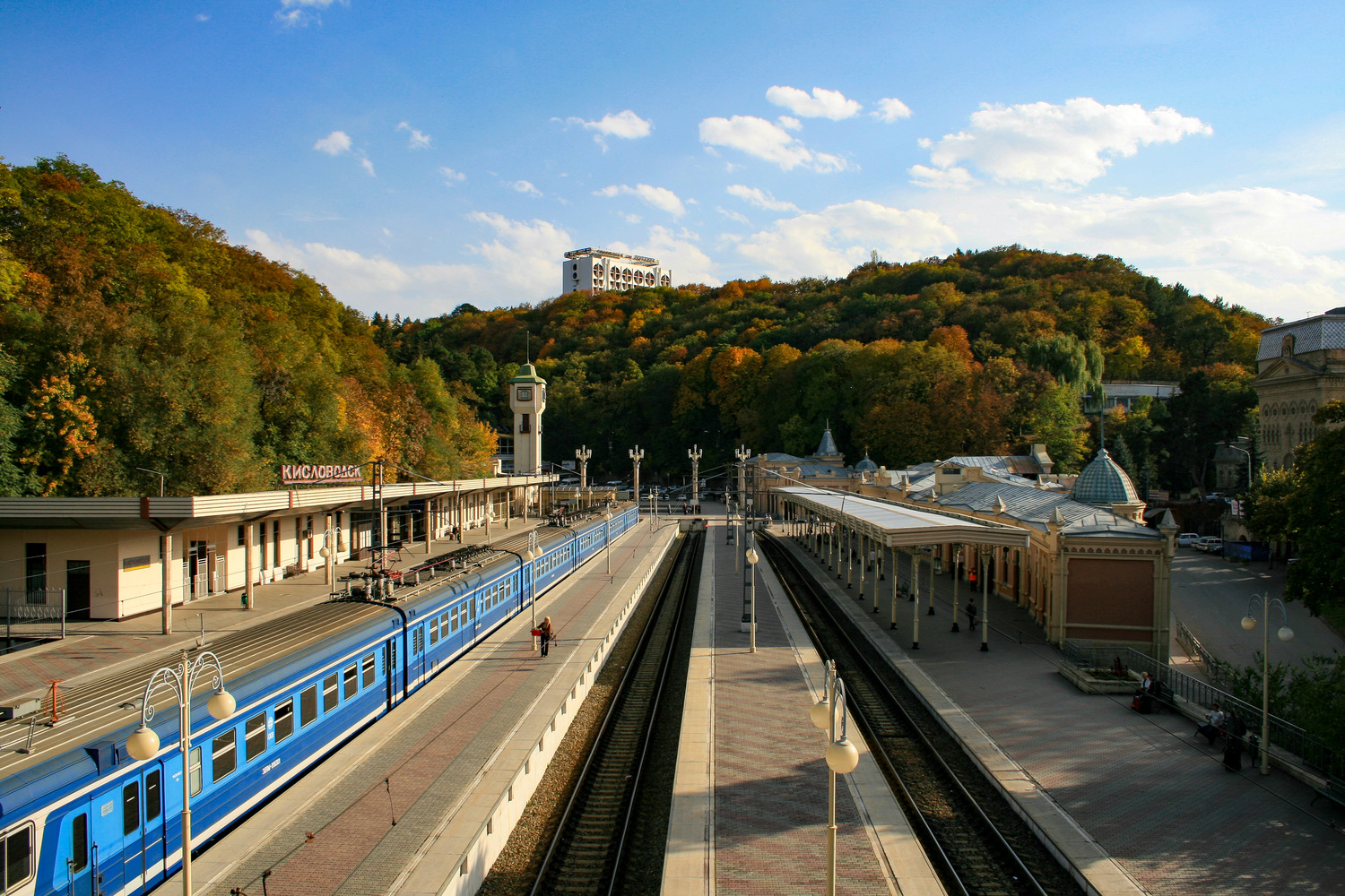 ЭД9М-0153; Северо-Кавказская железная дорога — Станции