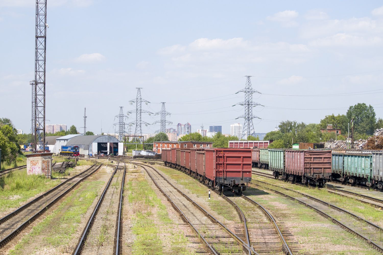 Московская железная дорога — Подъездные пути