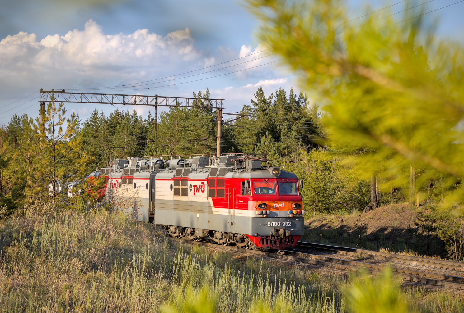 ВЛ80С-982; Фотозарисовки (Горьковская железная дорога)