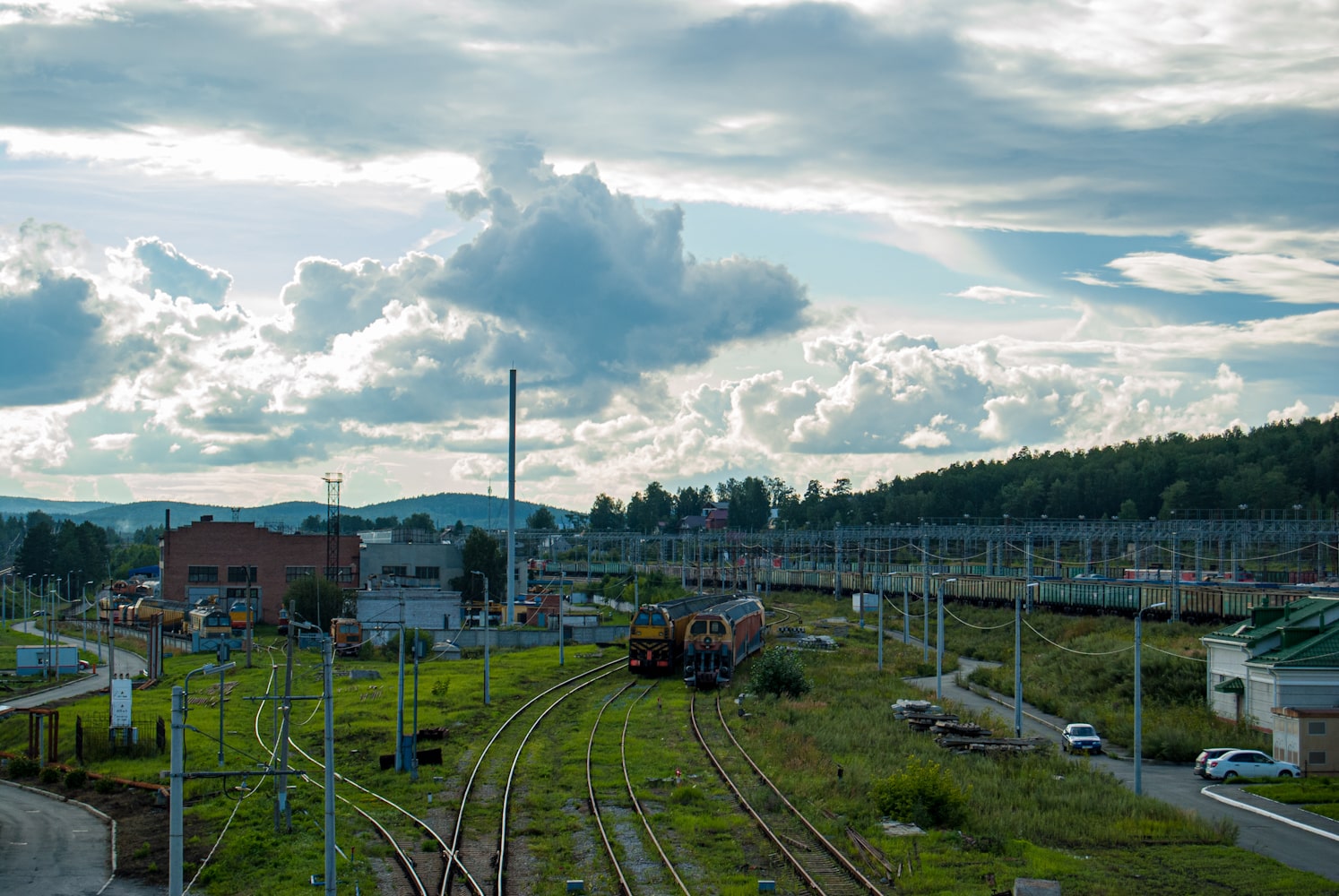 Sverdlovsk Railway — Station and Hauls