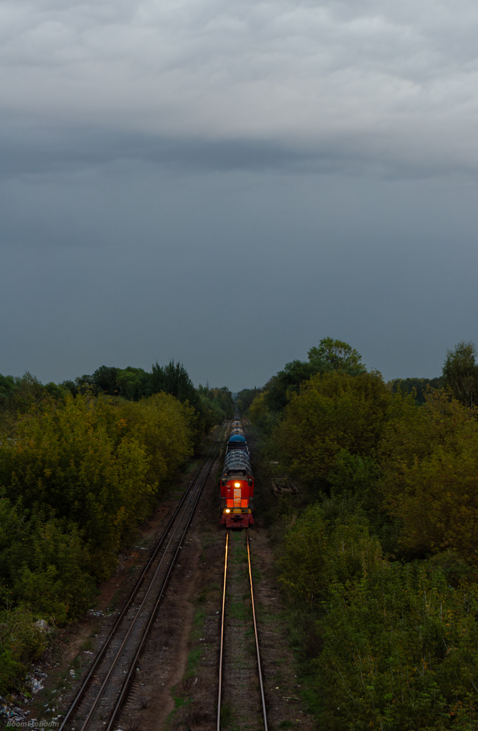 ТЭМ18ДМ-332; Фотозарисовки (Октябрьская железная дорога)