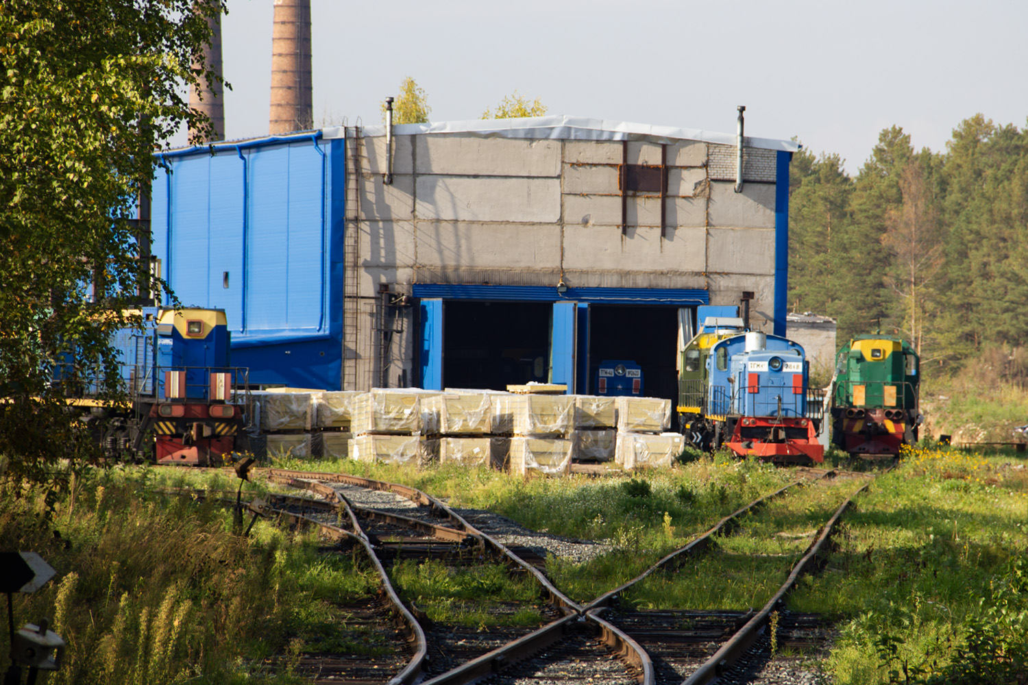 ТГМ4А-2848; Свердловская железная дорога — Станции; Перегоны; Подъездные пути