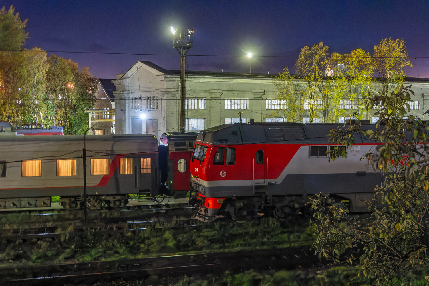 ТЭП70БС-355; Photo sketches (October Railway)