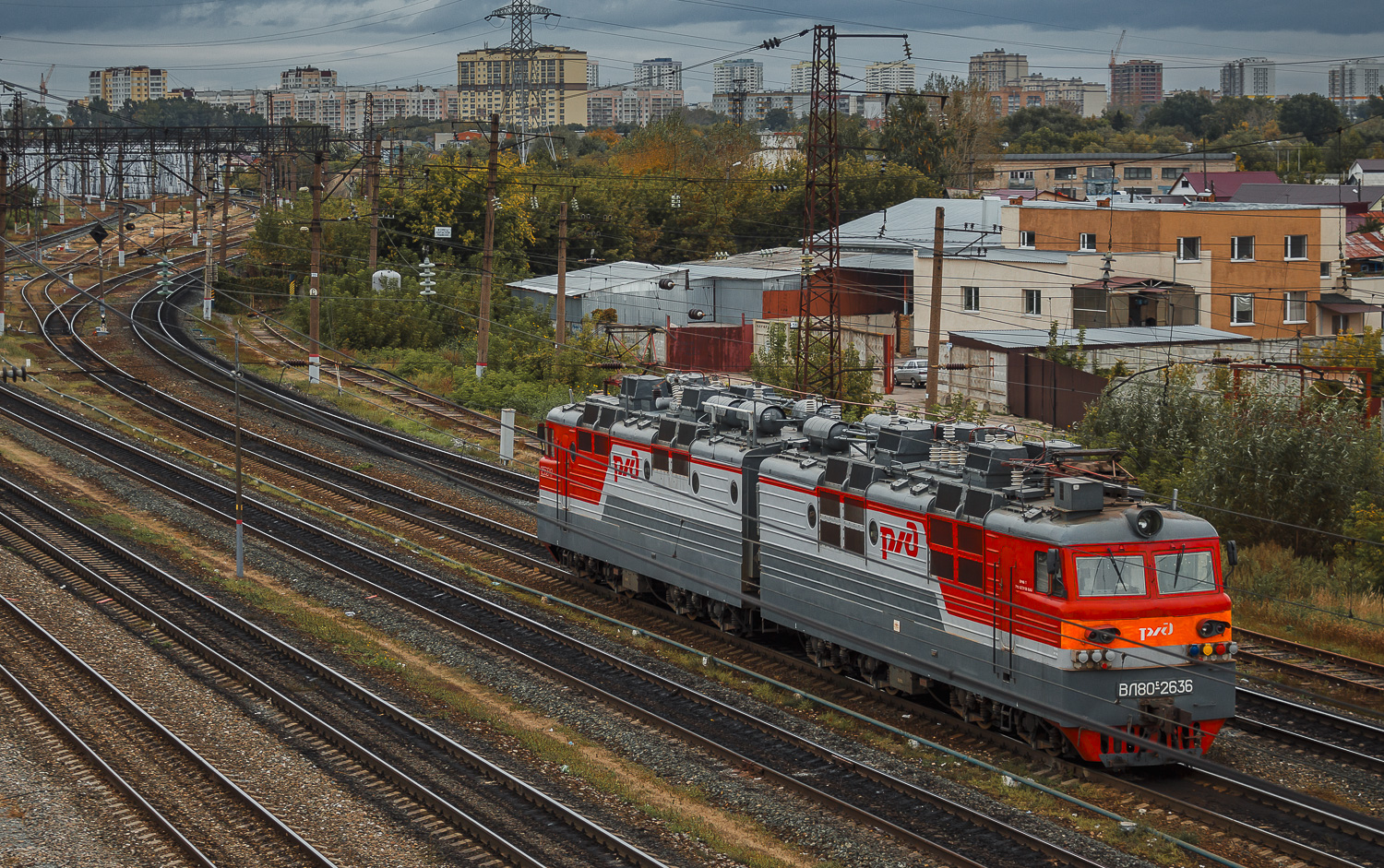 ВЛ80С-2636; Фотозарисовки (Приволжская железная дорога)