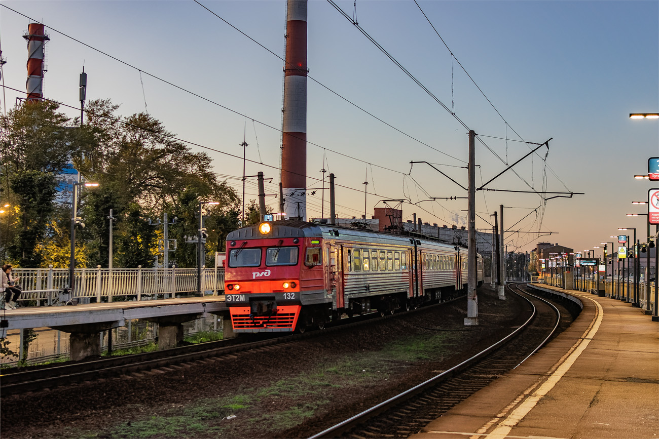 ЭТ2М-132; Фотозарисовки (Октябрьская железная дорога)