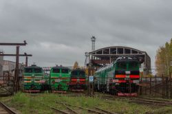 2М62У-0071 (Latvian Railways); 2ТЭ10М-3424 (Latvian Railways); 2ТЭ10М-3452 (Latvian Railways); 2ТЭ10У-0216 (Latvian Railways); 2ТЭ116-1667 (Estonia, private carieers); 2ТЭ116-1694 (Private carriers)