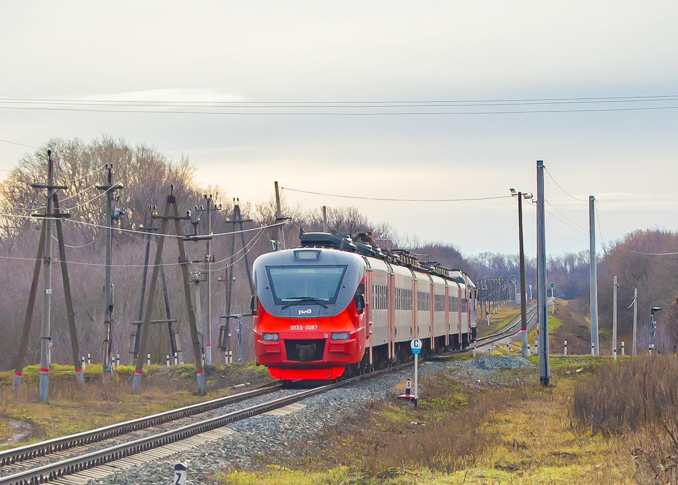 ЭП3Д-0087; Россия, прочее — Фотозарисовки