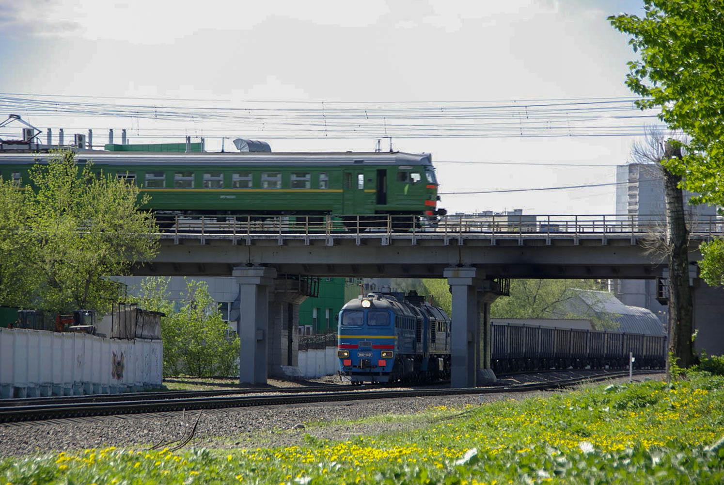 2М62У-0132; Фотозарисовки (Московская железная дорога)