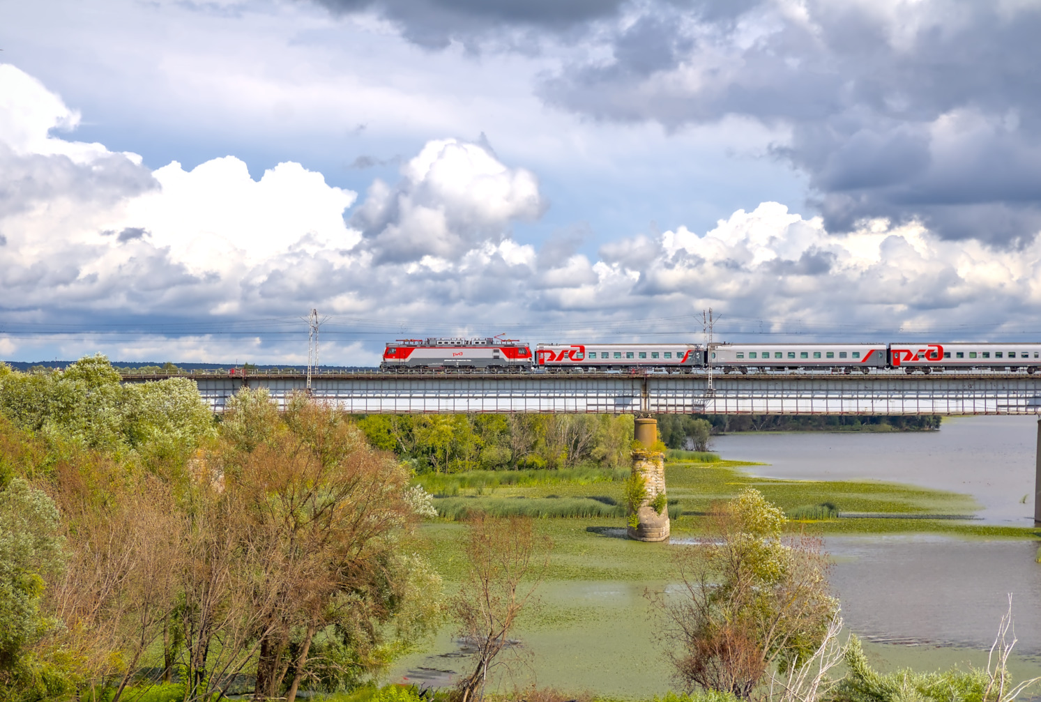 ЭП20-064; Фотозарисовки (Московская железная дорога)